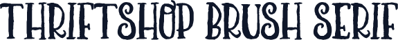 Thriftshop Brush Serif