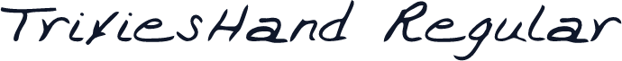 TrixiesHand Regular