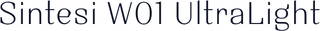 Sintesi W01 UltraLight