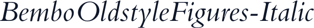 BemboOldstyleFigures-Italic