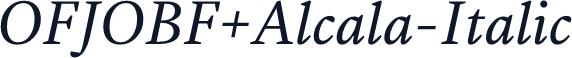 OFJOBF+Alcala-Italic