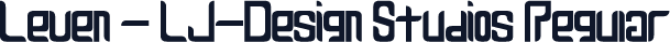 Leven - LJ-Design Studios Regular