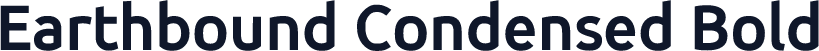 Earthbound Condensed Bold