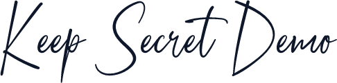 Keep Secret Demo
