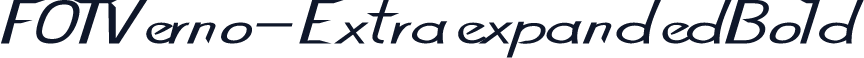 FOTVerno-ExtraexpandedBold