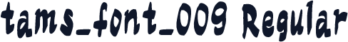 tams_font_009 Regular