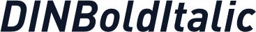 DINBoldItalic