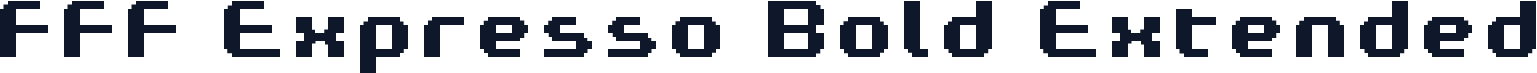 FFF Expresso Bold Extended