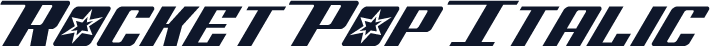 Rocket Pop Italic