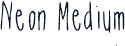 Neon Medium