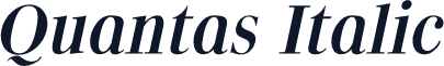 Quantas Italic