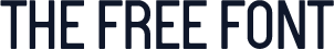 THE FREE FONT
