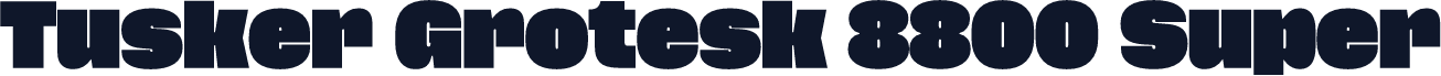 Tusker Grotesk 8800 Super