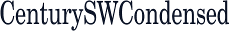 CenturySWCondensed