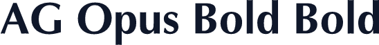 AG Opus Bold Bold