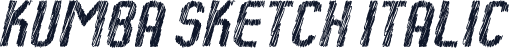 Kumba Sketch Italic