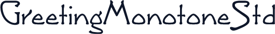 GreetingMonotoneStd