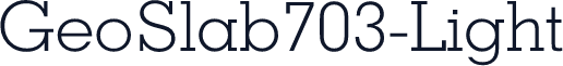 GeoSlab703-Light