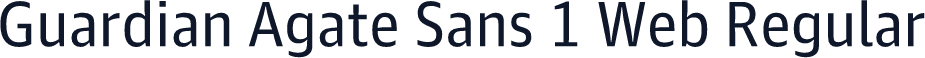 Guardian Agate Sans 1 Web Regular