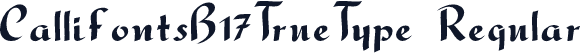 CallifontsB17TrueType Regular