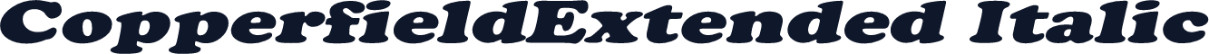 CopperfieldExtended Italic