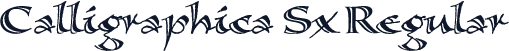 Calligraphica Sx Regular