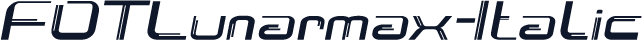 FOTLunarmax-Italic