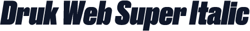 Druk Web Super Italic