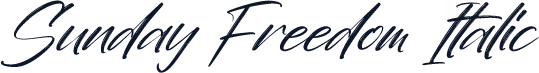 Sunday Freedom Italic