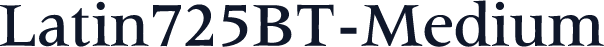 Latin725BT-Medium