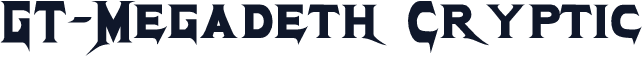 GT-Megadeth Cryptic