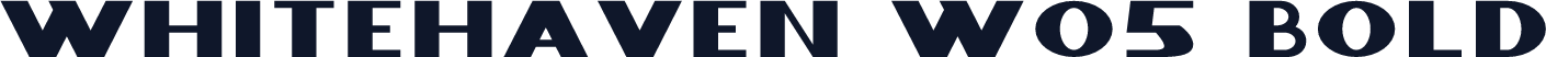 Whitehaven W05 Bold