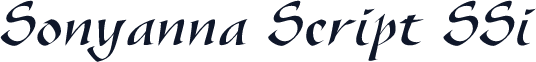 Sonyanna Script SSi