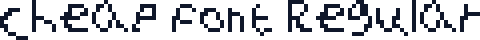 cheap font Regular