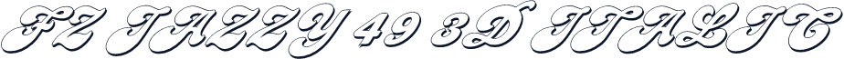 FZ JAZZY 49 3D ITALIC