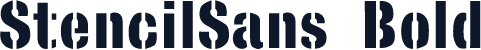 StencilSans Bold