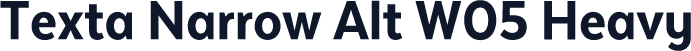 Texta Narrow Alt W05 Heavy