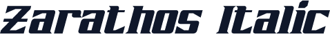 Zarathos Italic