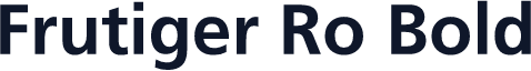 Frutiger Ro Bold