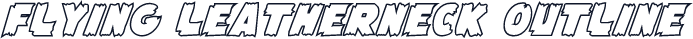 Flying Leatherneck Outline