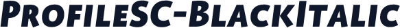 ProfileSC-BlackItalic
