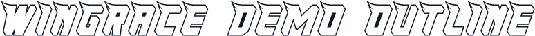 Wingrace Demo Outline