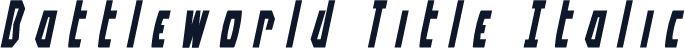 Battleworld Title Italic
