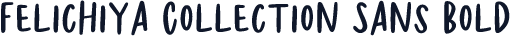 Felichiya Collection Sans Bold