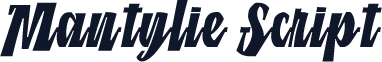 Mantylie Script