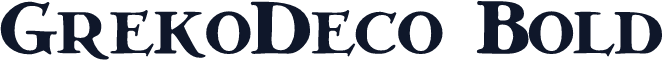 GrekoDeco Bold