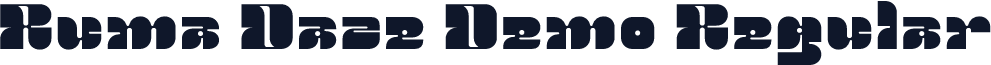 Ruma Daze Demo Regular