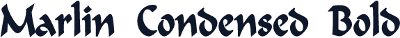 Marlin Condensed Bold
