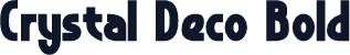Crystal Deco Bold