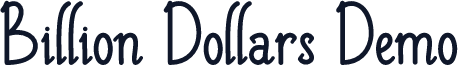 Billion Dollars Demo